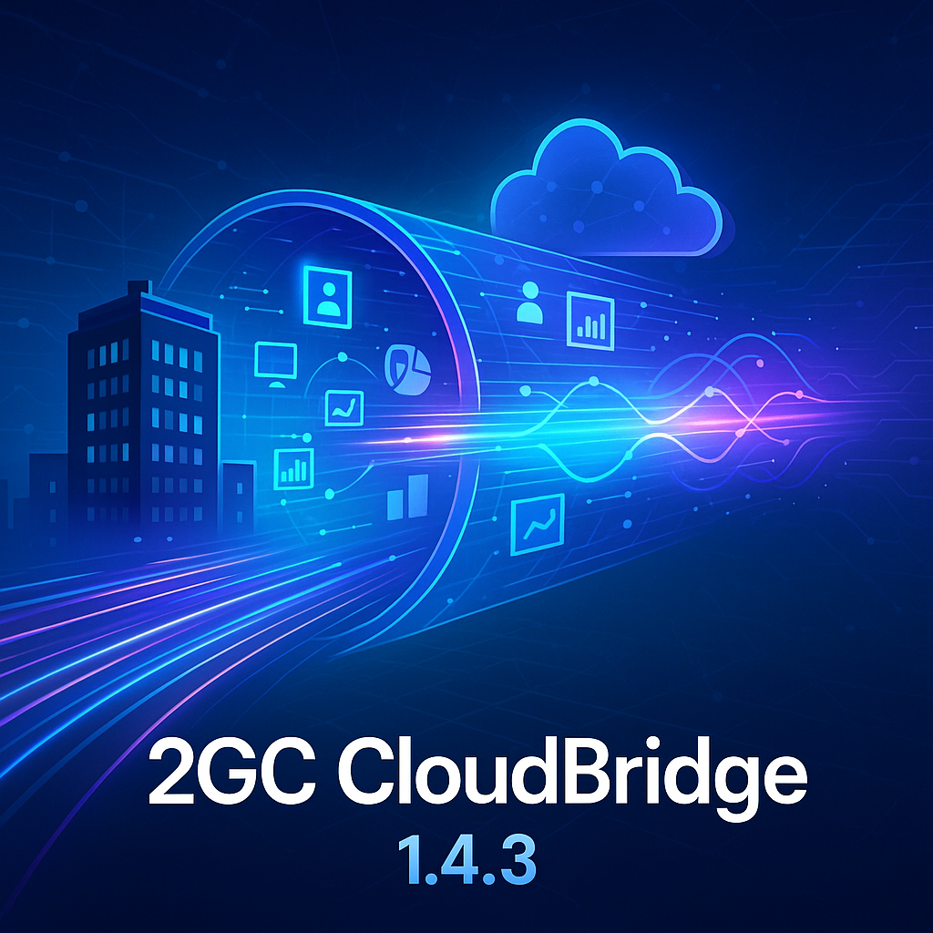 2GC CloudBridge 1.4.3: Security, Insight, Analytics
